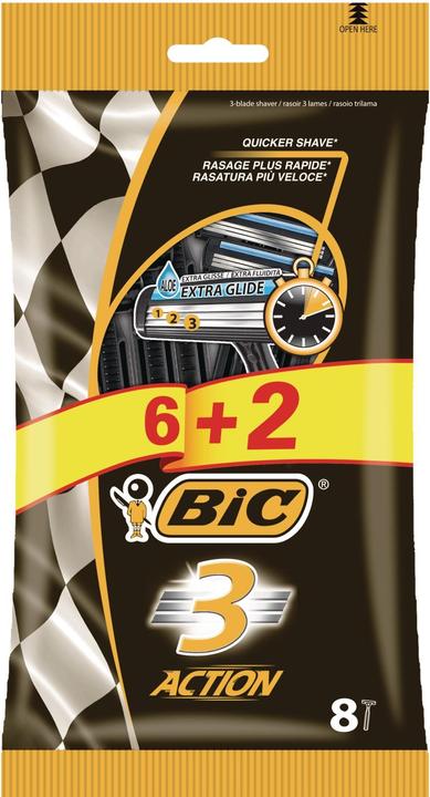 Bic Disposable razor Action3