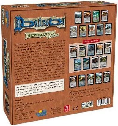 Produktbild Rio Grande Games Dominion® Hinterland 2. Edition (DE-Erweiterung) (Deutsch)
