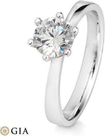 Actual product image Breuning RING - 6 prong setting (48, 585/14 K Gold)