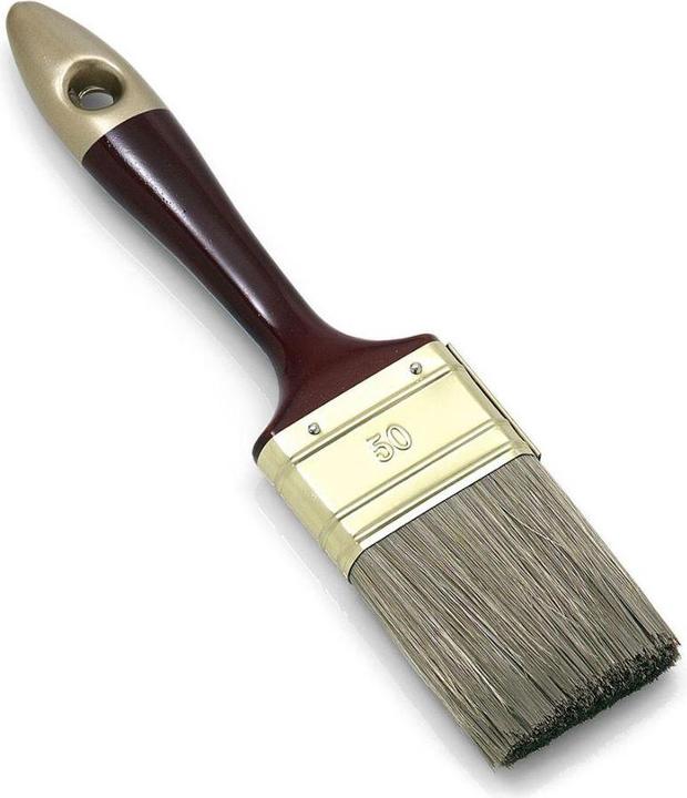 Produktbild HP Autozubehör Lasurpinsel 1 ″ 25 mm dunkle Mischborste Messing Handwerker (25 mm)