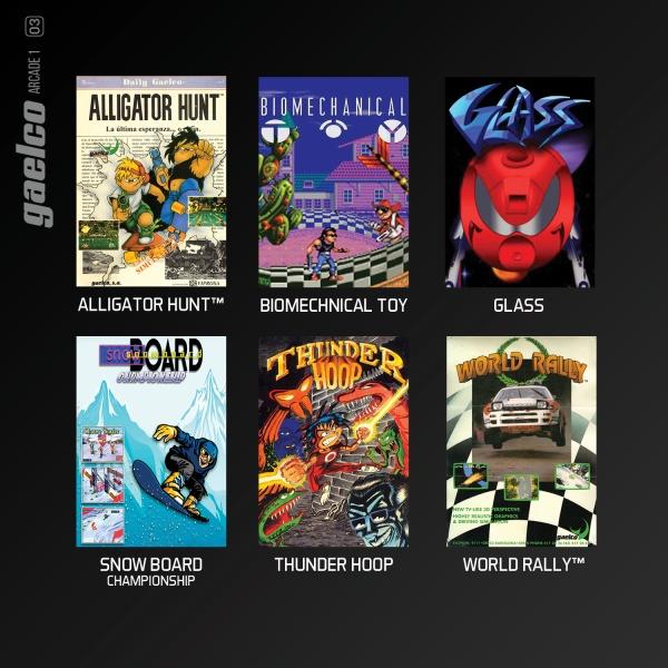 Actual product image Blaze Evercade Gaelco (Piko) Arcade Cartridge 1 - EFIGS