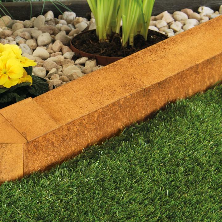 Immagine prodotto Bellissa Piastra a vite senza fine in corten (100 cm)