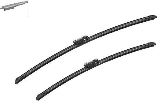 Produktbild Bosch Automotive Scheibenwischer Aerotwin Multiclip A212S