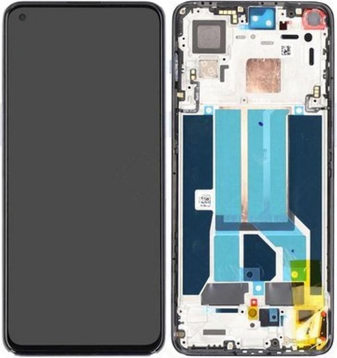 OnePlus LCD + Touch + Frame for DN2103 Nord 2 5G - grey sierra