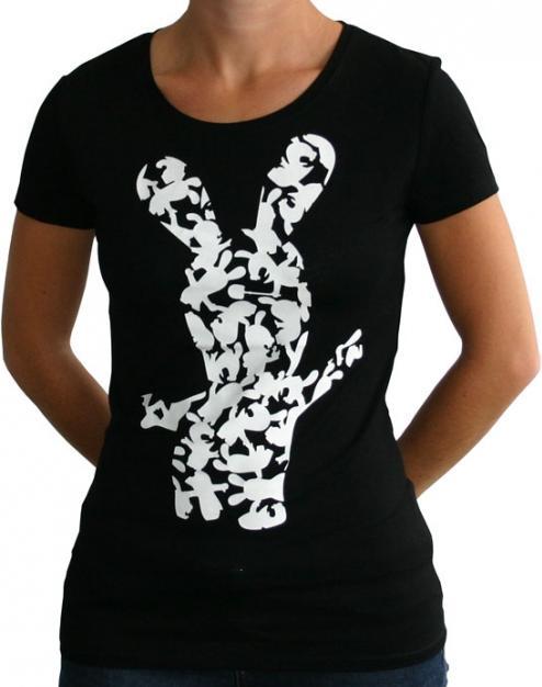 Produktbild ABYstyle Raving Rabbids - Silhouette - M Grosse (L)
