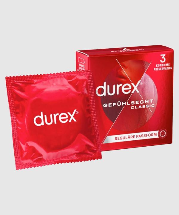 Actual product image Durex Gefühlsecht Classic (3 pcs.)