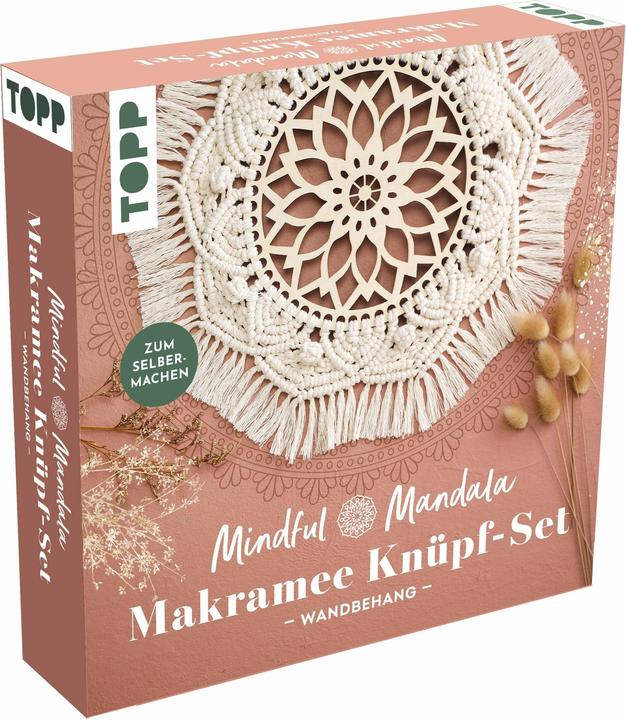 Actual product image Topp Mindful Mandala - Macramé knotting set "Wall hanging"