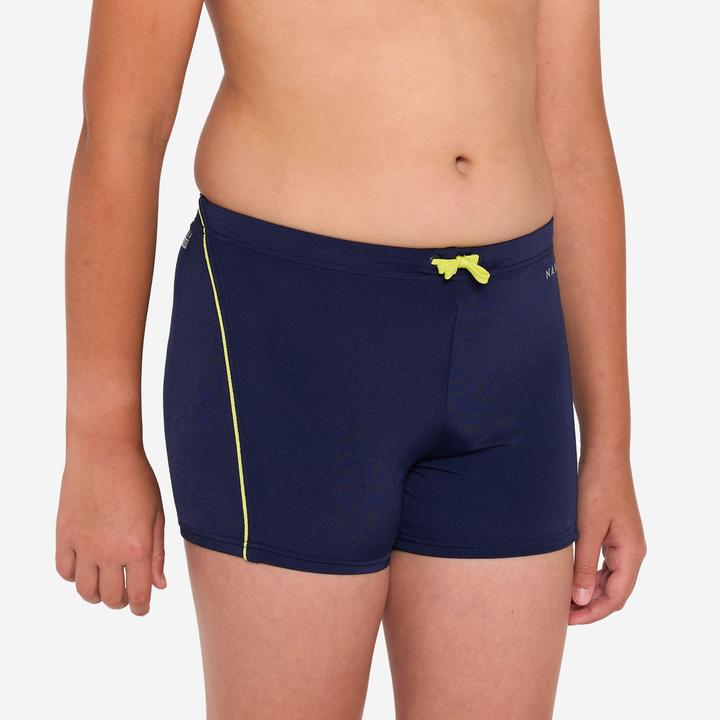 Produktbild Nabaiji Badehose Boxer Jungen - 100 Plus dunkelblau (14, 15, 16)