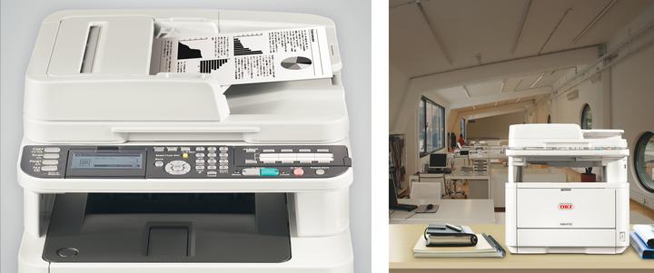 Produktbild OKI MB472dnw (Laser, Schwarz-Weiss)