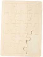Produktbild Glorex Holzpuzzle zum Bemalen (15 Teile)
