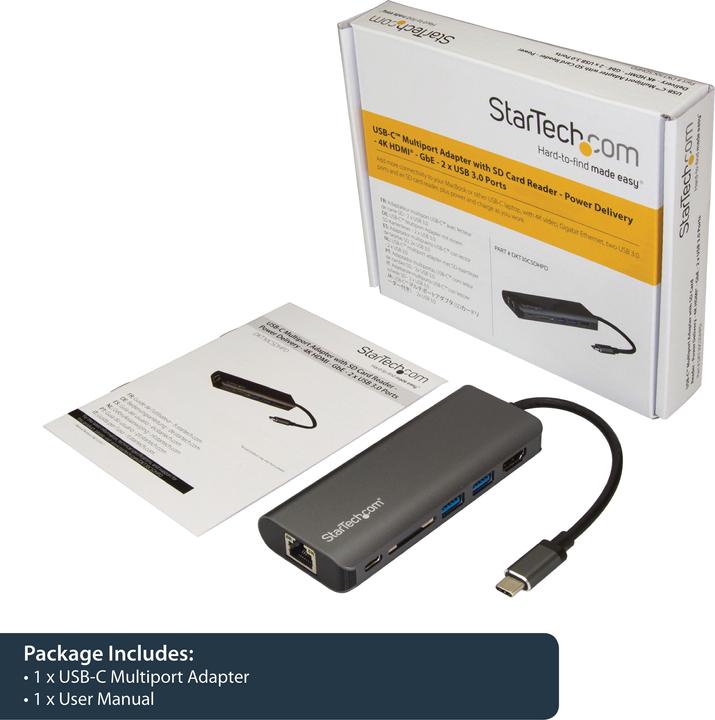 Immagine prodotto StarTech DKT30CSDHPD (USB-C, 2 Porti)