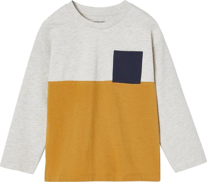 Navy/marrone: 92% cotone, 8 % poliestere<br />Beige chiaro/salvia: 99 % cotone, 1 % poliestere