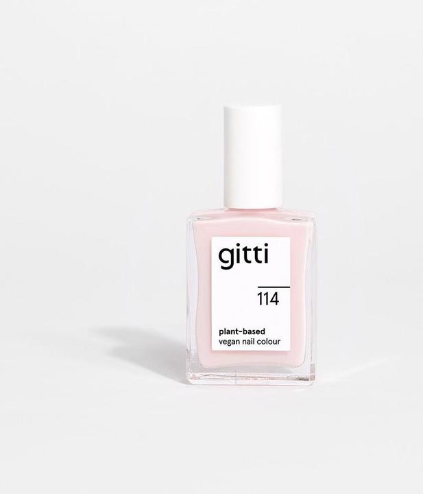 Actual product image Gitti no. 114 Nail Polish Pink Sheen (Pink Sheen, Colour paint)