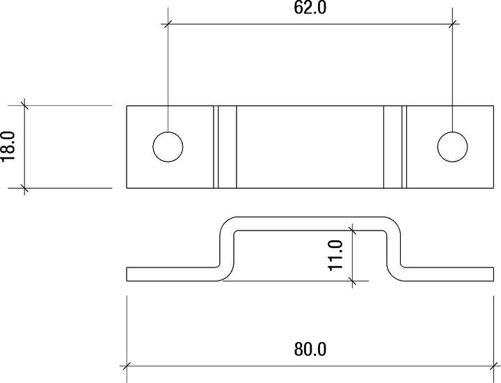 Produktbild Blaser Einbruchschutz Kloben 11/18 zu Fensterverschluss BLASER