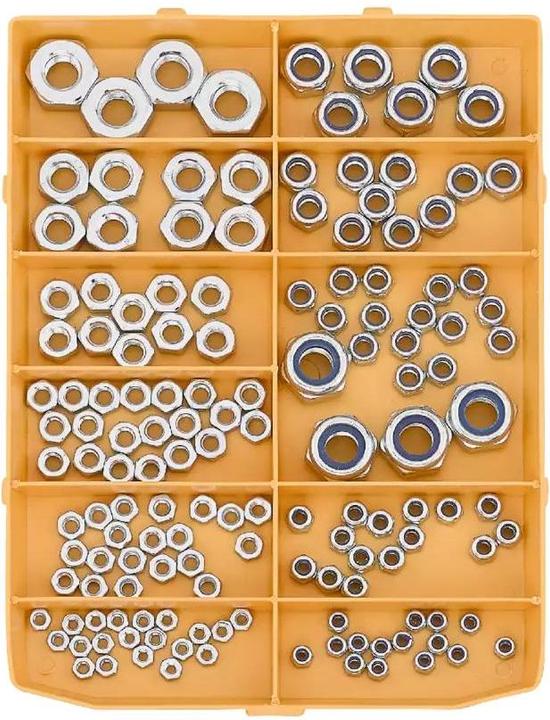 Produktbild BestaPac Muttern Sortiment (M8, M6, M10, M3, M5, M4)