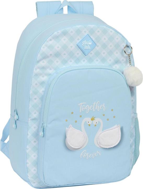 Actual product image Safta School backpack Glow Lab Cisnes Blue 30 x 46 x 14 cm