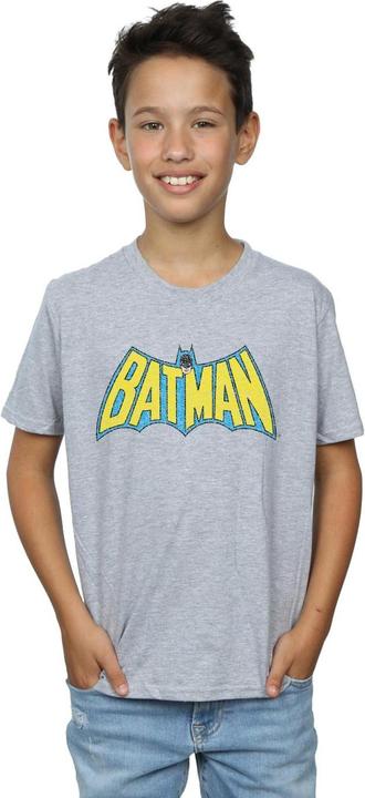 Image du produit - T-shirt BATMAN CRACKLE LOGO - Garçon (152, 158)