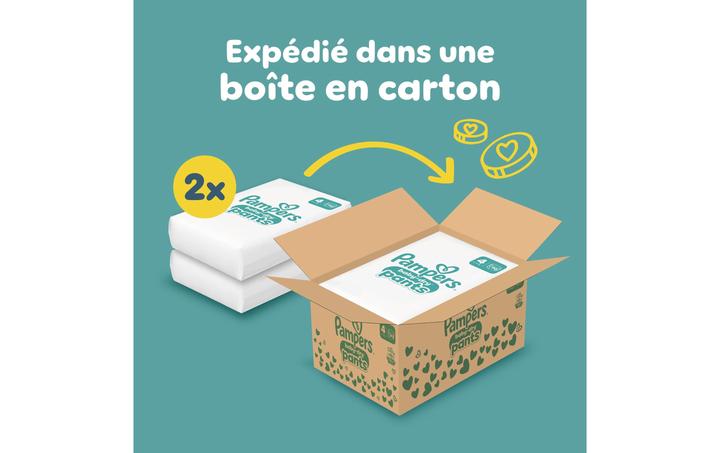 Actual product image Pampers Baby-Dry Pants (Size 4, Monthly box, 180 Piece)