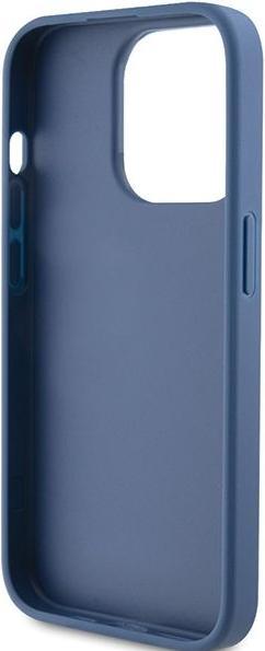 Image du produit Guess GUHCP15L4GMGBL iPhone 15 Pro 6.1" niebieski/blue hardcase 4G Big Metal Logo (Apple iPhone 15 Pro)