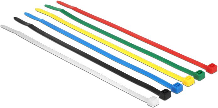 Actual product image Delock Cable tie (Plastic cable ties, 200 mm, 100 pcs.)