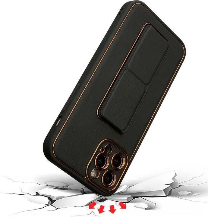 Actual product image Hurtel New Kickstand Case case for iPhone 12 Pro with stand red (Apple iPhone 12 Pro)