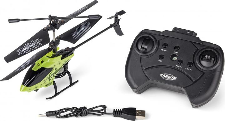 Immagine prodotto Carson Model Sport Starter Tyrann 230 IR 2Ch RTF verde elicottero RC per principianti