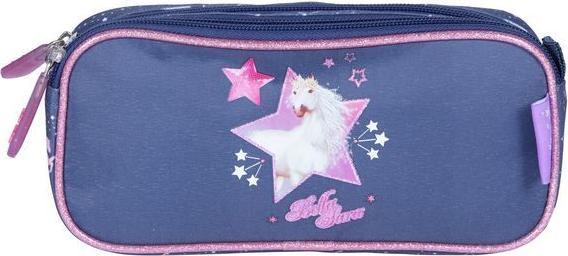 Immagine prodotto astuccio rettangolare per bambini con due scomparti bella sara cosmic