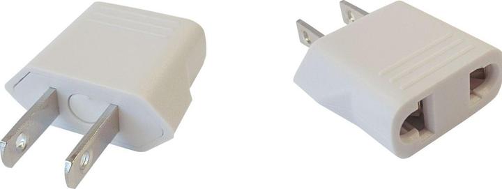 Image du produit Elbro Adaptateur de voyage 100...230V 10A prise type C fiche US/CA/CN blanc