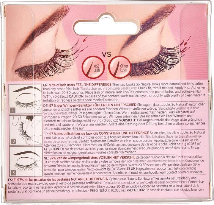 Image du produit KISS Lashes - Looks So Natural Shy (Cils artificiels)