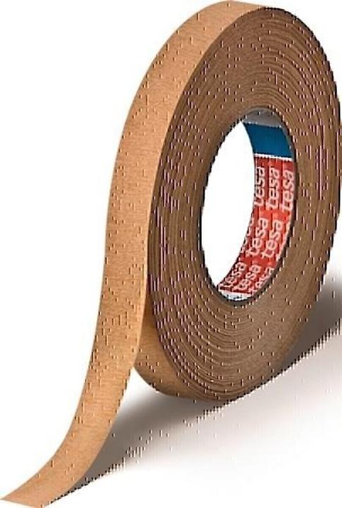 Actual product image tesa Crepe tape krepp® 4319 heavily creped light brown length 50 m width 19 mm (19 mm)