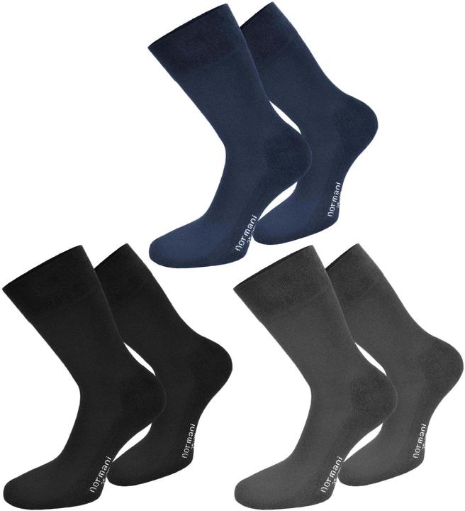 Image du produit Normani 6 paires de chaussettes confort à bord souple (paquet de 6, 35 - 38)