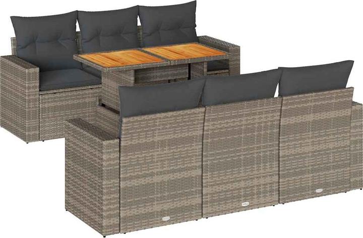 Produktbild VidaXL 10-tlg. Garten-Lounge-Set mit Kissen