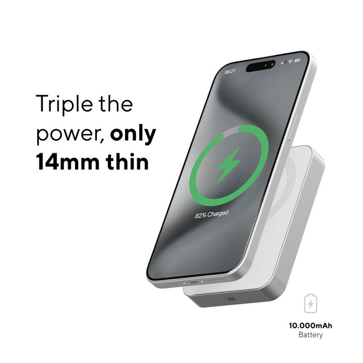 Immagine prodotto LINQ Connects Pro Charge Magnetic (10000 mAh, 18 W, 37 Wh)