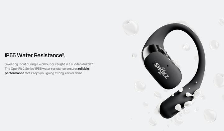 Produktbild Shokz OpenFit 2 (keine Geräuschunterdrückung, 11 h, Kabellos)