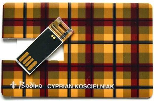 Produktbild Bodino Color Card mit USB Stick 8 GB, Electronic Spaghetti (8 GB)