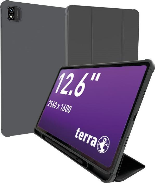 Produktbild Wortmann TERRA PAD 1201 12.6/" OLED/2560x1600/8GB/256G/LTE/A (4G, 12.60", 256 GB, Anthrazit)