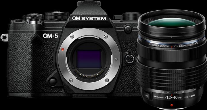 Actual product image OM System OM 5 + 12-40/2,8 PRO II (12 - 40 mm, 20.40 Mpx, 4/3)