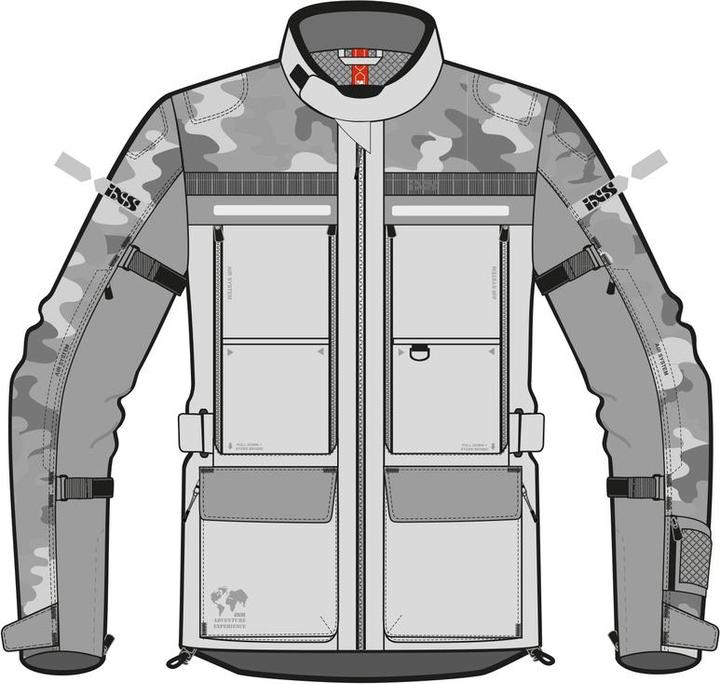 Actual product image iXS Tour Jacket Montevideo-Air 3.0 (Men, L)