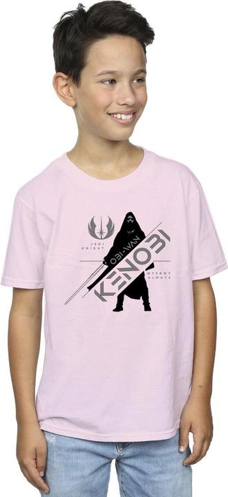 Actual product image Star Wars Boys Obi-Wan Kenobi Jedi Knight T-Shirt (152, 158)