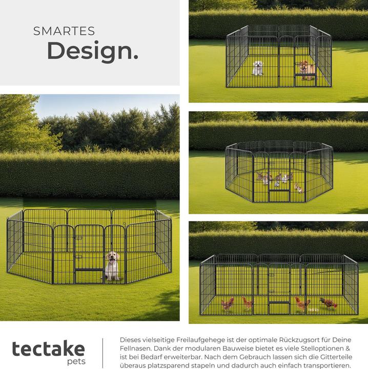 Image du produit tectake Enclos Ajustable