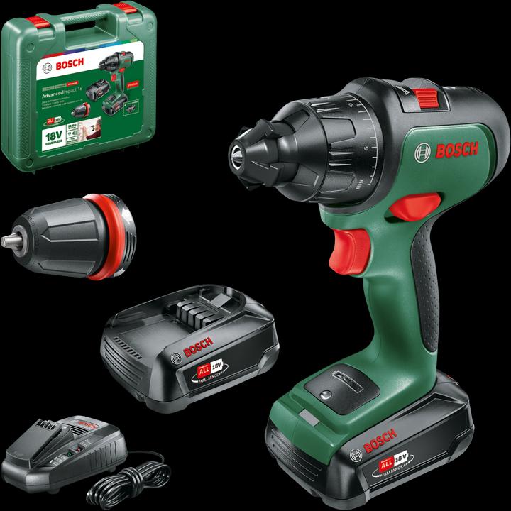 Produktbild Bosch Home & Garden AdvancedImpact 18 (Akkubetrieb)