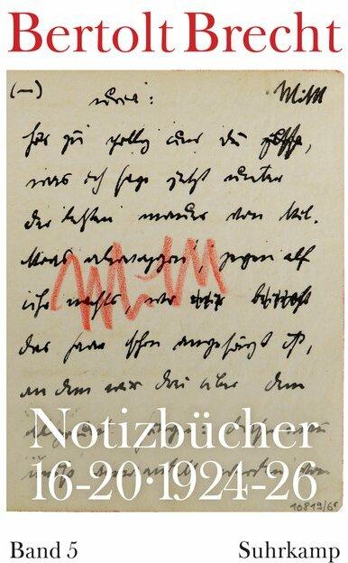 Image du produit Notizbücher 16-20 (Allemand, Bertolt Brecht, Martin Kölbel, Peter Villwock, 2021)