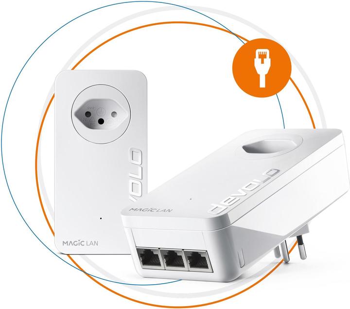 Actual product image Devolo Magic 2 LAN triple starter kit (2400 Mbit/s)