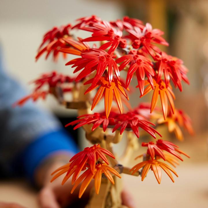 Immagine prodotto LEGO Japanischer Roter Ahorn - Bonsai-Baum (10348, LEGO Botanical)