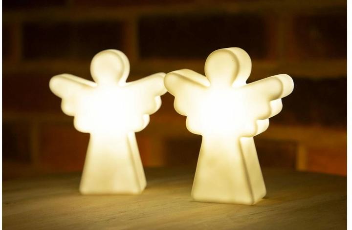 Actual product image 8 seasons design LED Shining Angel Micro, White