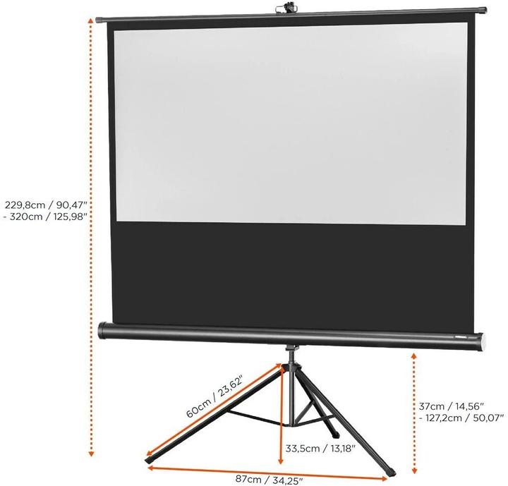 Actual product image Celexon Eco tripod, screen, 16:9 (110.24", 16:9)