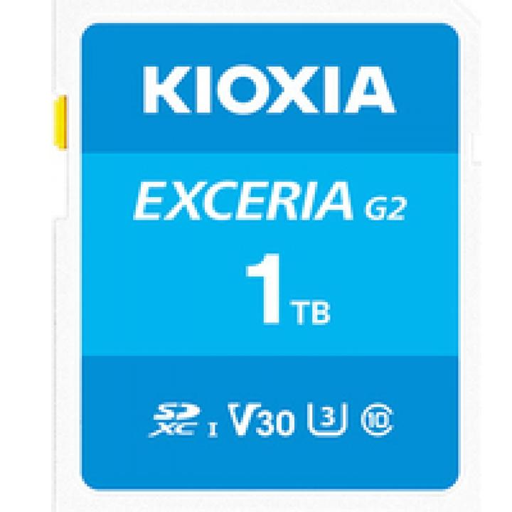 Immagine prodotto Kioxia Exceria G2 Scheda SD da 1TB (1000 GB, microSDXC, U3, UHS-I)