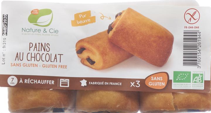 Produktbild Nature et Cie Blätterteigtasche mit Schokolade ohne Gluten (1 Stk., 180 g)
