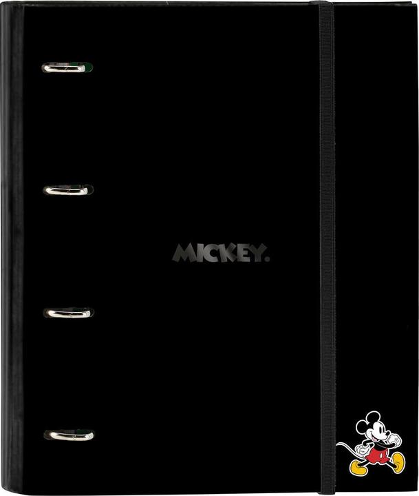 Image du produit Mickey Mouse Club House Classeur à anneaux Mickey Mouse Clubhouse Noir (27 x 32 x 3.5 cm) (70000 cm)