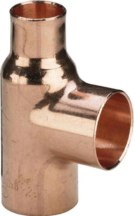 Viega Reducing tee 35x28x35mm, copper - 105808 (T-Verbindung)
